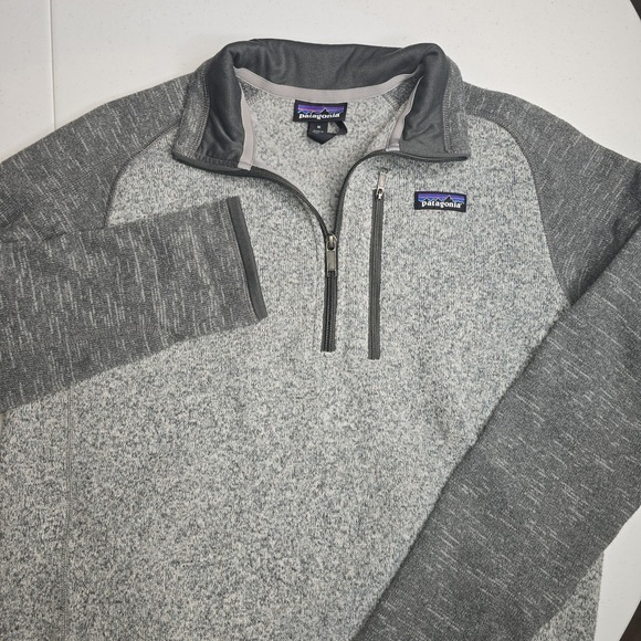Patagonia Other - PATAGONIA Men's‎ Medium Grey Fleece 1/4 Zip Pullover -1049